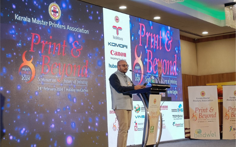 AIFMP president Baruah: "The future of printing is fascinating and rapidly evolving"